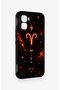 Infinix Gt 50 Pro Compatible Silicone Case with a Zodiac Sign (Aries) Design. - 3