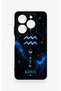 Tecno Spark 20C Compatible Bucket Star-Themed Patterned Silicone Case. - 2