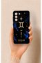 Samsung-S21Fe Compatible Silicone Case with a Gemini-Themed Pattern.