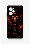 Silicone Case with Aries Zodiac Sign Design, Compatible with Poco X5 Pro. - 2