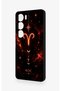 Vivo Y19S Compatible Silicone Case with Aries Zodiac Sign Design. - 4