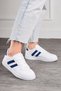 Daily Unisex Sports Shoes Lace-Up Stitch Detail Lightweight Thick High Sole Sneaker 5005 - 2