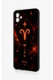 Samsung A04 Compatible Silicone Case with Aries Zodiac Sign Design. - 4