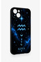 iPhone 14 Plus/15 Plus Compatible Silicone Case with a Zodiac Sign-Themed Pattern. - 3