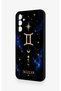 Samsung M14 Compatible Silicone Case with a Gemini-Themed Pattern. - 4