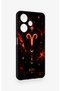 Infinix Hot 30I Compatible Silicone Case with a Zodiac Sign Pattern. - 3