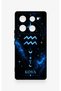 Infinix Note 40 Pro Compatible Bucket Star-Themed Patterned Silicone Case. - 2