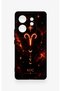 Infinix Zero 30 Compatible Silicone Case with a Zodiac Sign of Aries Design. - 2