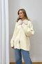 Fur Collar Knitwear Cardigan 87-26248 - 5
