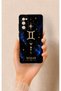 Samsung S20Fe Compatible Silicone Case with a Gemini-Themed Pattern.