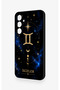 Samsung S23Fe Compatible Silicone Case with a Gemini-Themed Pattern. - 4
