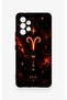 Samsung A53 Compatible Silicone Case with Aries Zodiac Sign Design. - 2
