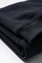 Athletics 09, Black Unisex Sweatshirt and Jogger Set with Printed Typography, 2-Piece Outfit. - 5