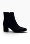 Kılınç 570-27 suede zippered chunky heel pointed-toe women's boots (6.5cm) - 2