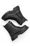 Zrk-C8 Exclusive Black High-Top Ankle Boots, Casual Men's Boots. - 4