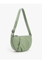 Soft Fabric Women's Handbag, Shoulder Bag, Waterproof Fabric Crossbody Bag, Green.