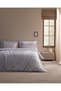 Ellie Single Bed 100% Cotton Ruffled Duvet Cover Set - Blue