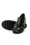 Genuine Patent Leather Black Loafer Women's Shoes - Z265422 - 5