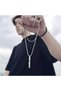 2023 Fashion New Black Necklace Men's Fashion Simple Stainless Steel Chain Men's Necklace Jewelry