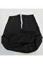Women's Black Seamless High Waist Winter Thermal Tights with Wool Lining - 5