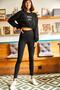 Women's Black High Waist Recovery Steel Leggings TYT-19000064 - 3