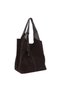 Genuine Leather Suede Two Handle Tassel Detailed Women's Shoulder Bag Black Yc011969dsu - 2
