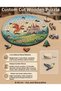 Milky Way - Galaxy-Themed Custom-Cut Round 272-Piece Wooden Puzzle MPDA3010 - 5
