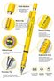 Licensed Versatil Pen 0.7 Dual-Tip Pen Set, Pens, School Stationery Set, Gift Set - 4