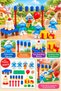 Smurfs Village Celebration-Themed 4 Smurfs and Their Belongings 37-Piece Original Licensed Figurine Toy Set - 3