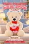 45 cm Plush Teddy Bear with Lots of Hearts – 1 Piece - 4