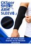 Flexible Sports Arm Sleeves, 1 Pair: Basketball, Running, and Fitness Training Arm and Elbow Sleeves - 3