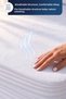 100% Cotton Towel, Liquid-Proof, Fitted, Elastic-Edged Mattress Protector Bed Sheet - 4
