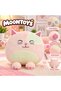 Plush Pillow: Chubby Cat, 35 cm, Pink and Cream, with a Cute Cat Design - 2