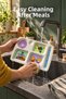 Licensed King Şakir Character 6-Compartment Melamine Children's Plate—Extra Durable Melamine Children's Plate—Children's Breakfast Plate—Children's Meal Plate—6-Compartment Canan - 6