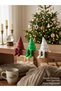 Cute New Year's Tree-Shaped Articulated Decorative Object (Set of 3) - 4