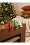 Cute New Year's Tree-Shaped Articulated Decorative Object (Set of 3) - 3