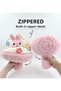 Pink Rabbit Bouquet Plush Flower Gift Plush Toy, 40 cm