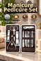 12-Piece Stainless Steel Multifunctional Manicure and Personal Care Set