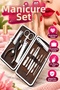 12-Piece Bag-Style Manicure, Pedicure, and Nail Care Set: Nail Shaping and Care Tools