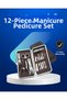 Portable Manicure & Pedicure Set Suitable for All Needs