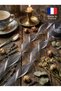 Imported from France: 25mm Silver Organza Ribbon with Wire - For Engagement Gift Bags, Engagement Ceremonies, and Luxury Gift Wrapping - Bows That Never Come Undone - 20 Meters - 3