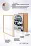 White Wide-Frame Japanese Sports Car Framed Art Print / Car Poster for Garage or Office Wall Decor OTO047 - 4