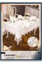 Gardenya Linen Carnation Gray 26-Piece 12-Person 160 × 220 cm Table Set BX - 5