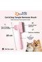 Cat and Dog Matting-Removing Comb, Single-Sided Metal-Toothed Pet Grooming Comb with Ergonomic Handle - 5