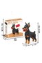 Doberman Dog Micro Block Building Set, 950 Pieces, Ages 14+, 3D Figure - 3