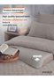 Siena Textured Double Duvet Cover Set - Anthracite Gray - 3