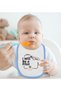 BK Kids "I'm Going to Be a Pilot" Blue Baby Bib - 1 n1248551 - 2
