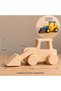 Wooden Paintable Toy Car, Handmade, Natural, Gift-Quality Toy - 3