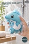 5 Pieces of Tulle Mesh Bath Sponges – Sponge-Lined, Colorful Designs, Shower Puff with Hanging Loop.