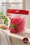 4 Soap-Infused Bath Sponges – Raspberry-Scented Mesh Body Sponges, Polyester Soap Shower Sponge Body Scrubber.